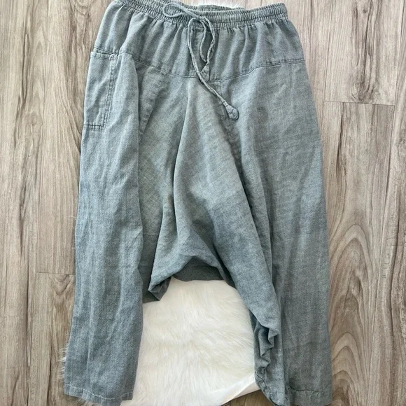 Lightweight cotton harem pants one size - Picture 1 of 7